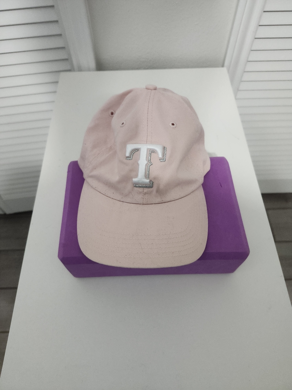 Pink Texans Baseball Cap